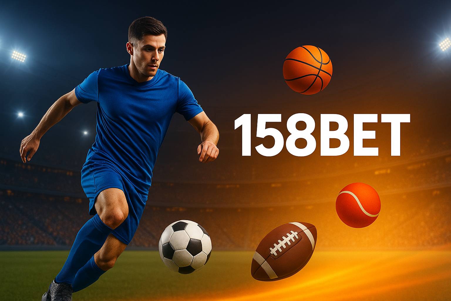 Aposte em apostas esportivas no cassino online 158BET