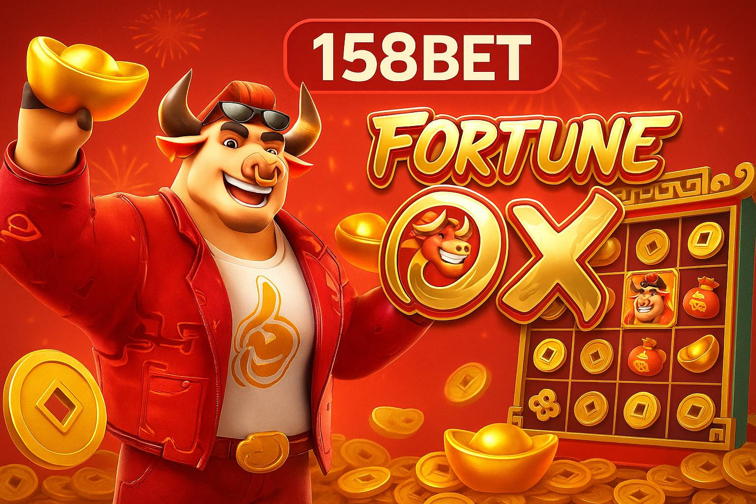 Fortune Ox no 158BET- Aposte Agora e Reivindique Seus Ganhos