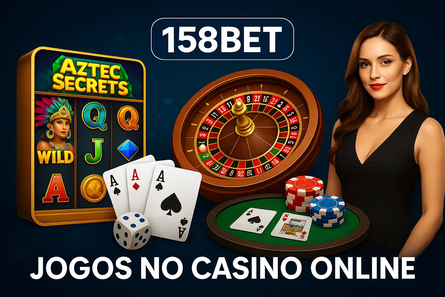 Jogos de cassino online 158BET
