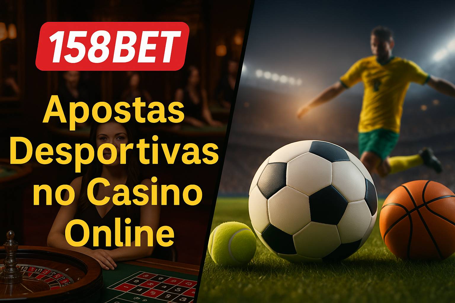 Apostas esportivas no cassino online 158BET