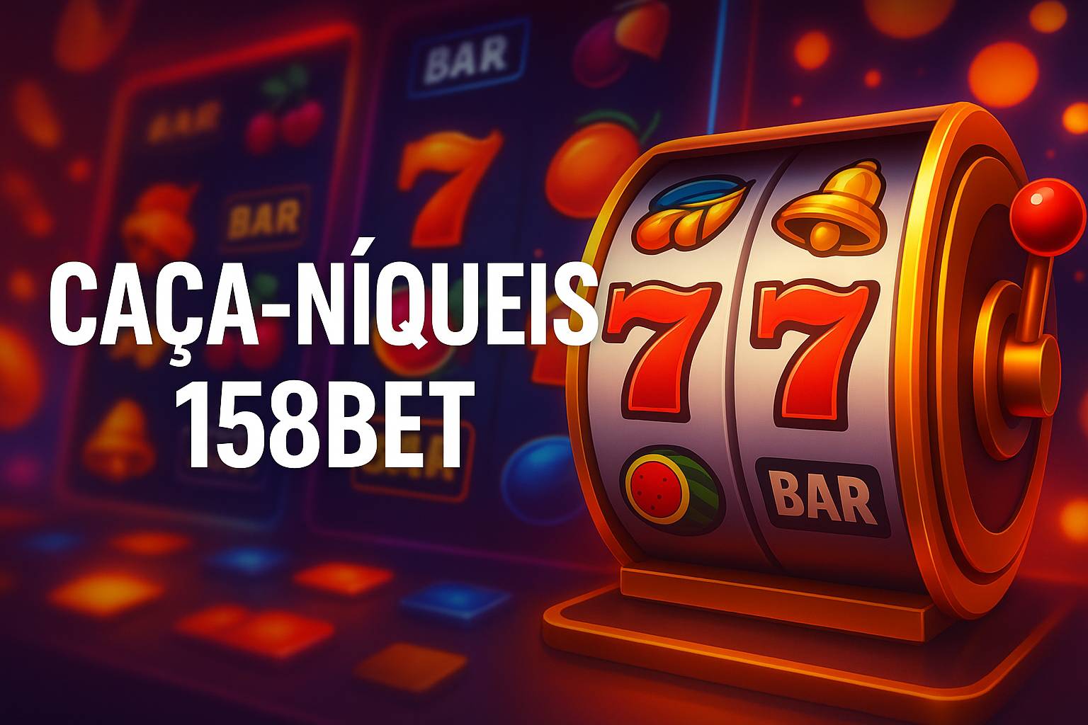 Explore o mundo das slot machines no 158BETCasino